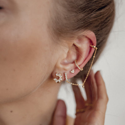 How to Stack Earrings for Multiple Piercings