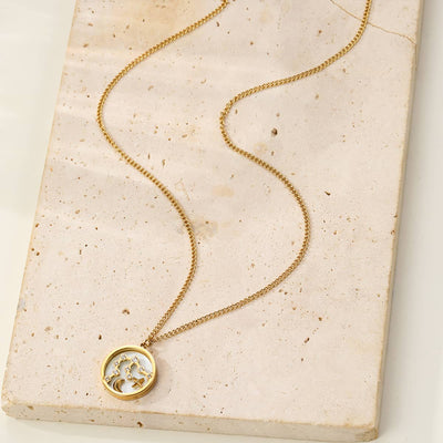 Aquarius Star Constellation Necklace