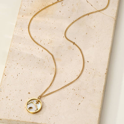 Aries Star Constellation Pendant Necklace