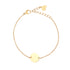 Simple Circle Bracelet Gold