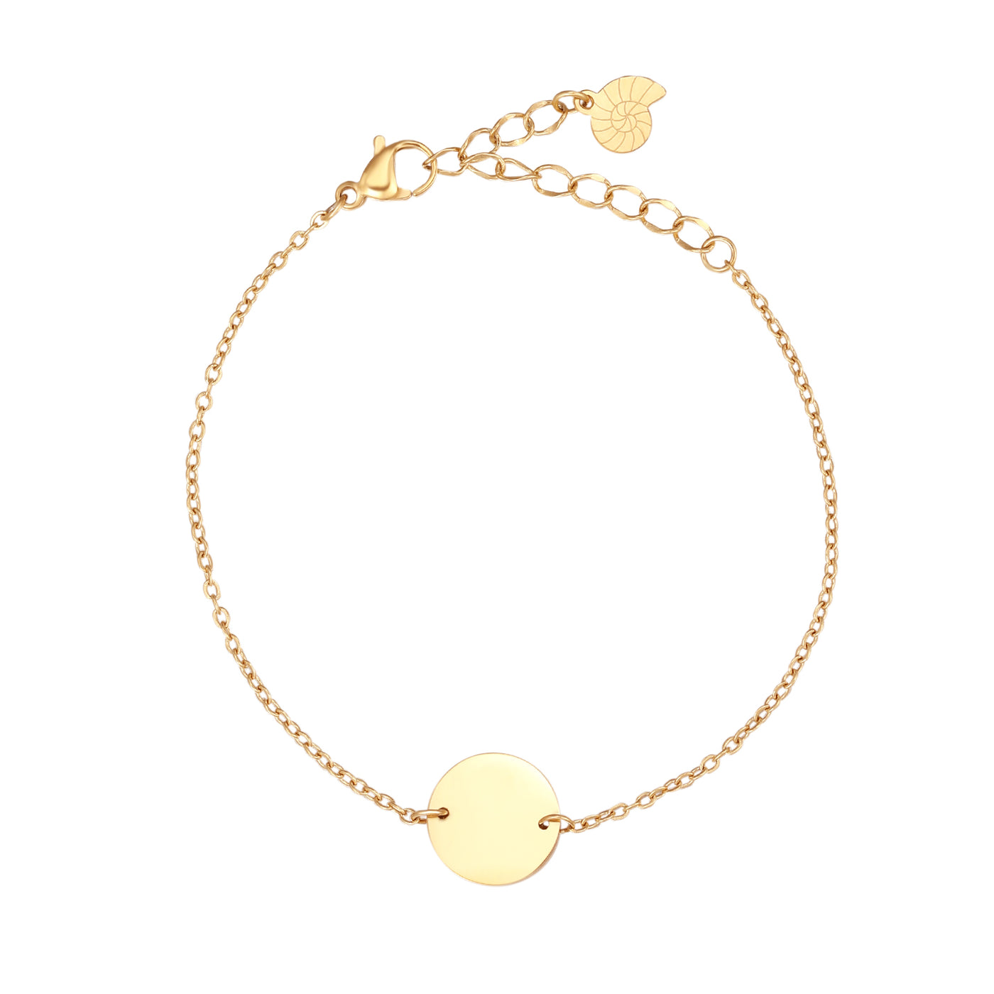 Bracelet Cercle Simple en Or