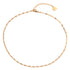 Feine Choker Kette in Gold