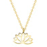 Collier Pendentif Lotus en Or