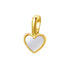 Heart Clip-on Pendant Sterling Silver