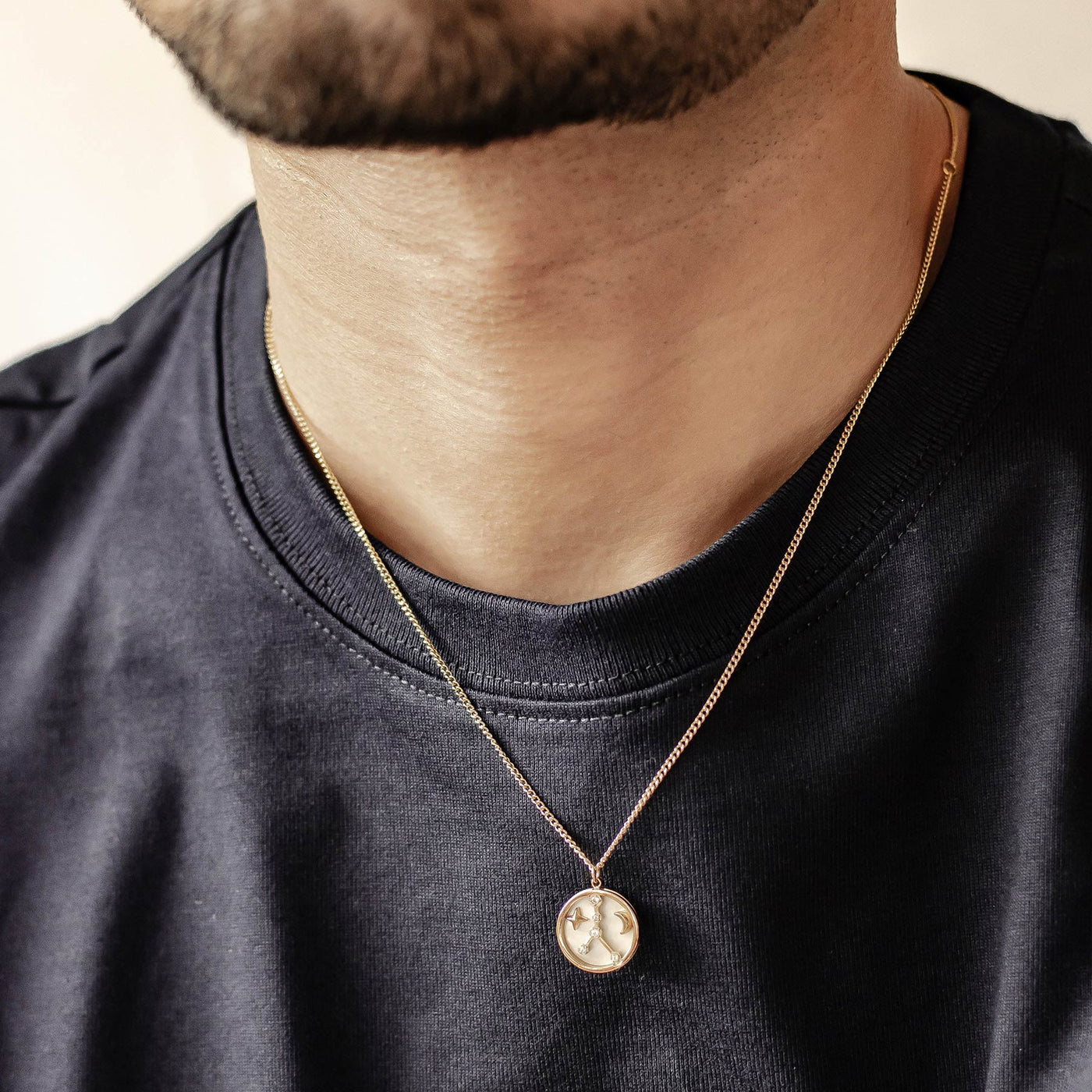 Collier Constellation Étoile Cancer