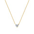 Devotion Diamond Heart Pendant Necklace 14K Gold