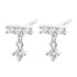  Clous d'Oreilles Goutte de Rosée Sterling Argent 