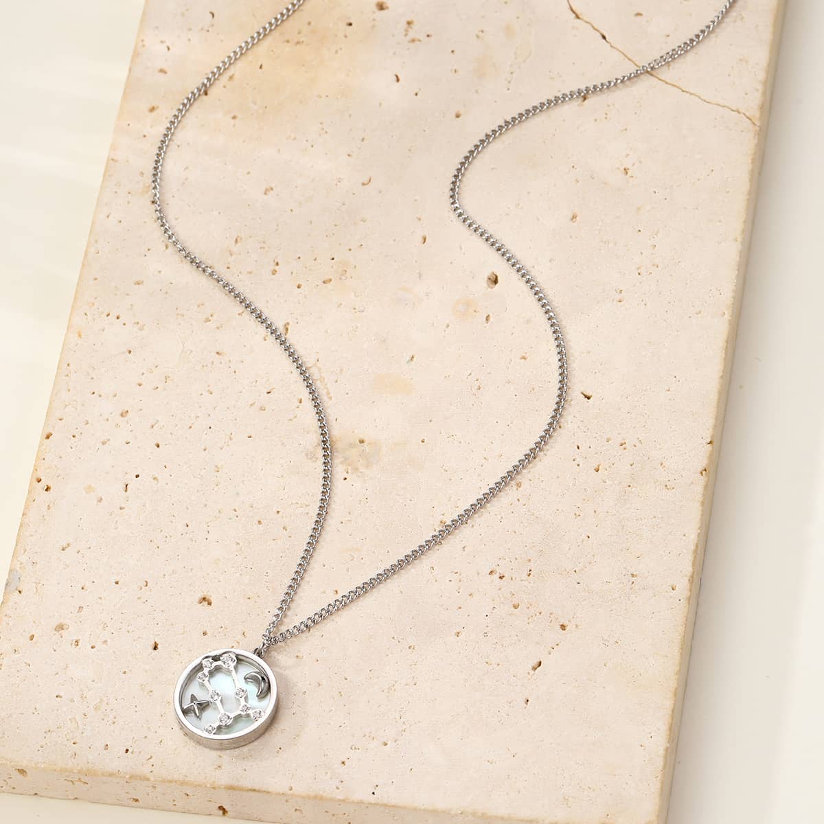 Collier Constellation Étoile Gémeaux