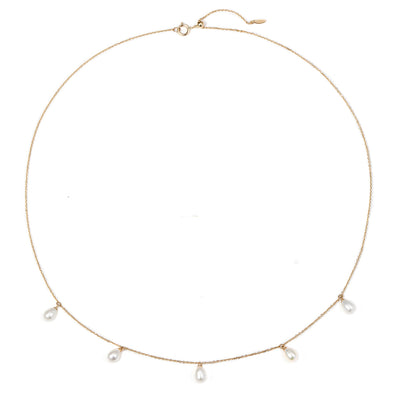 Irreplaceable Pearl Necklace 14K Gold