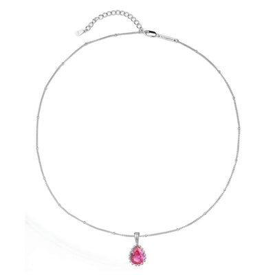 Collier Pierre de Naissance Juillet Rubis Sterling Argent