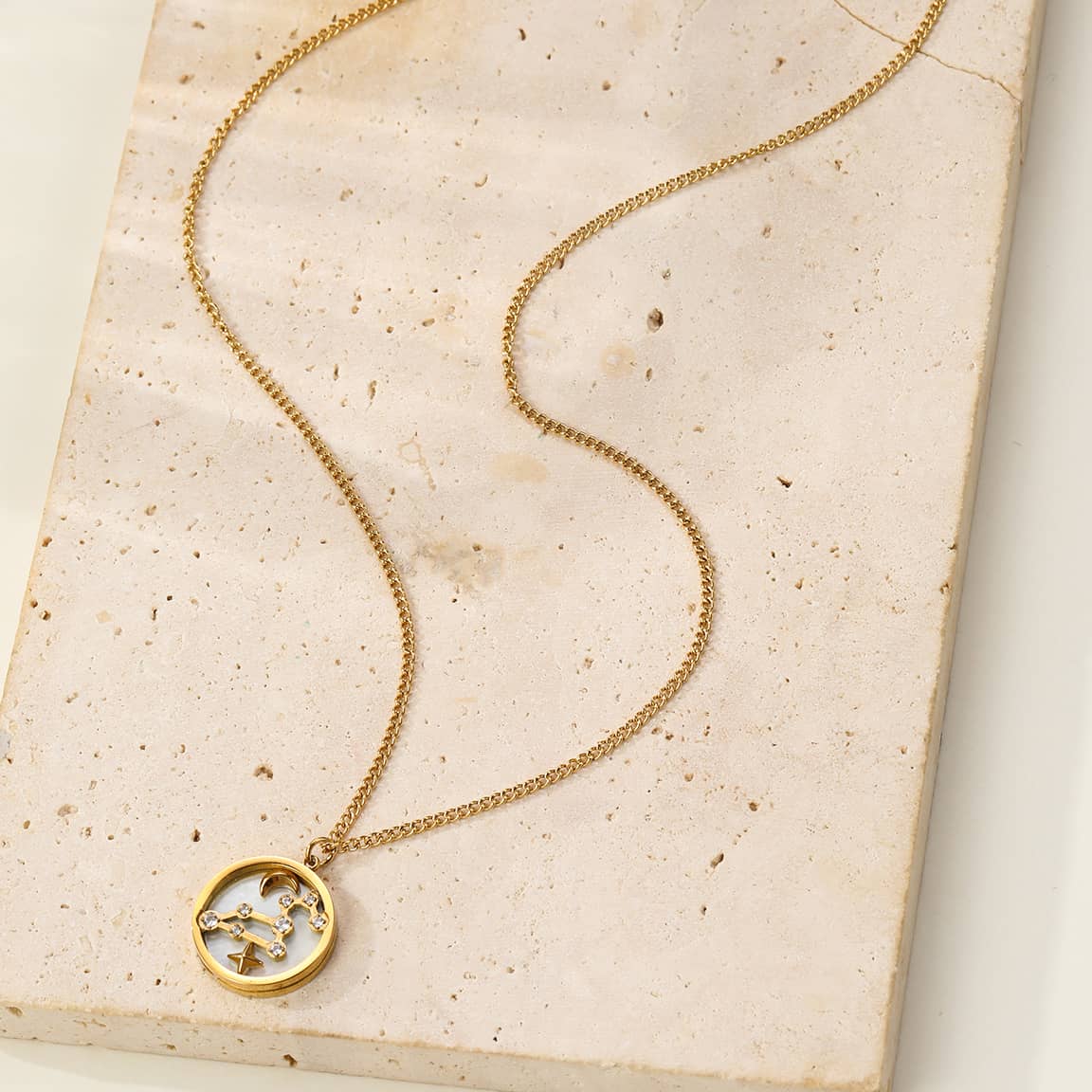 Leo Star Constellation Necklace