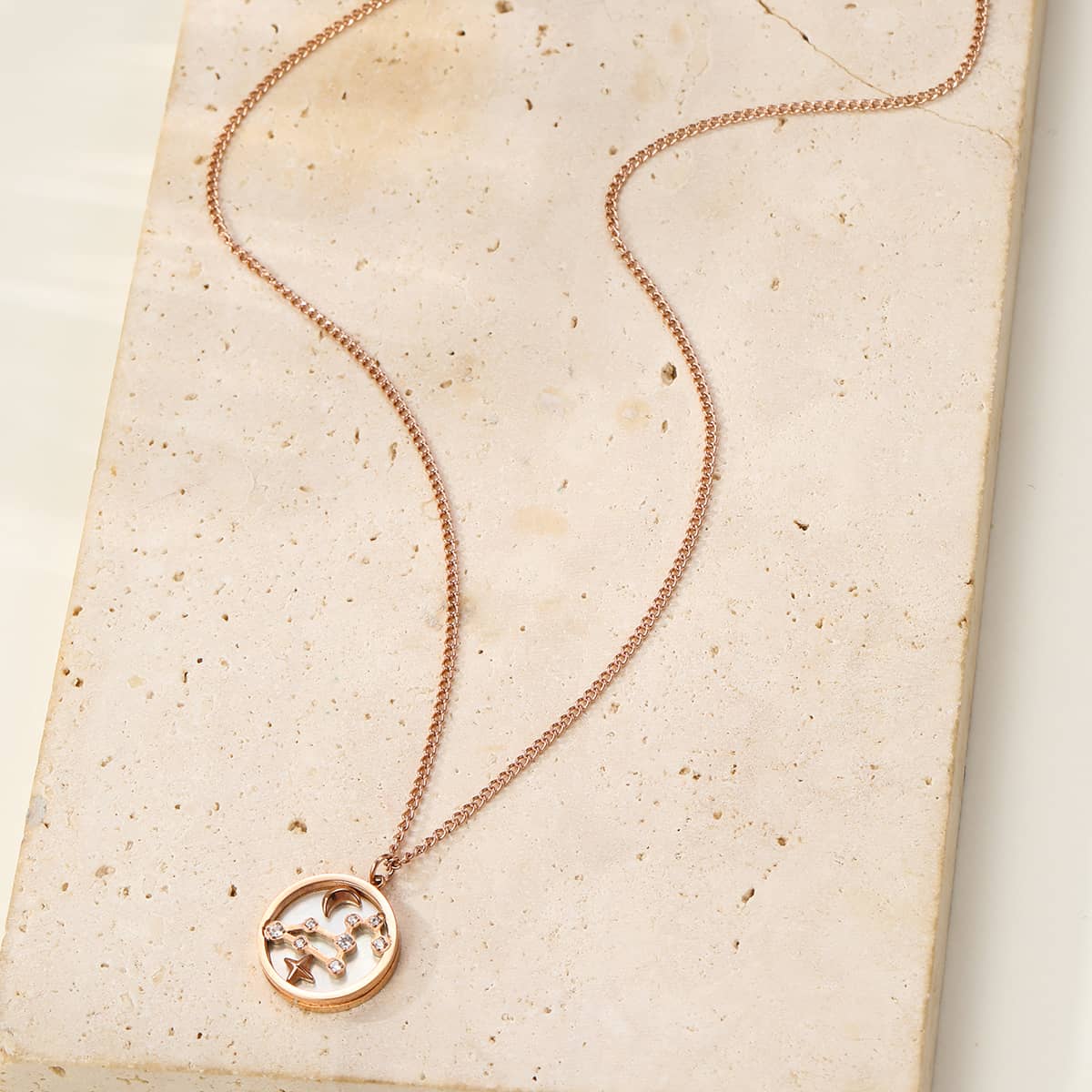 Leo Star Constellation Necklace