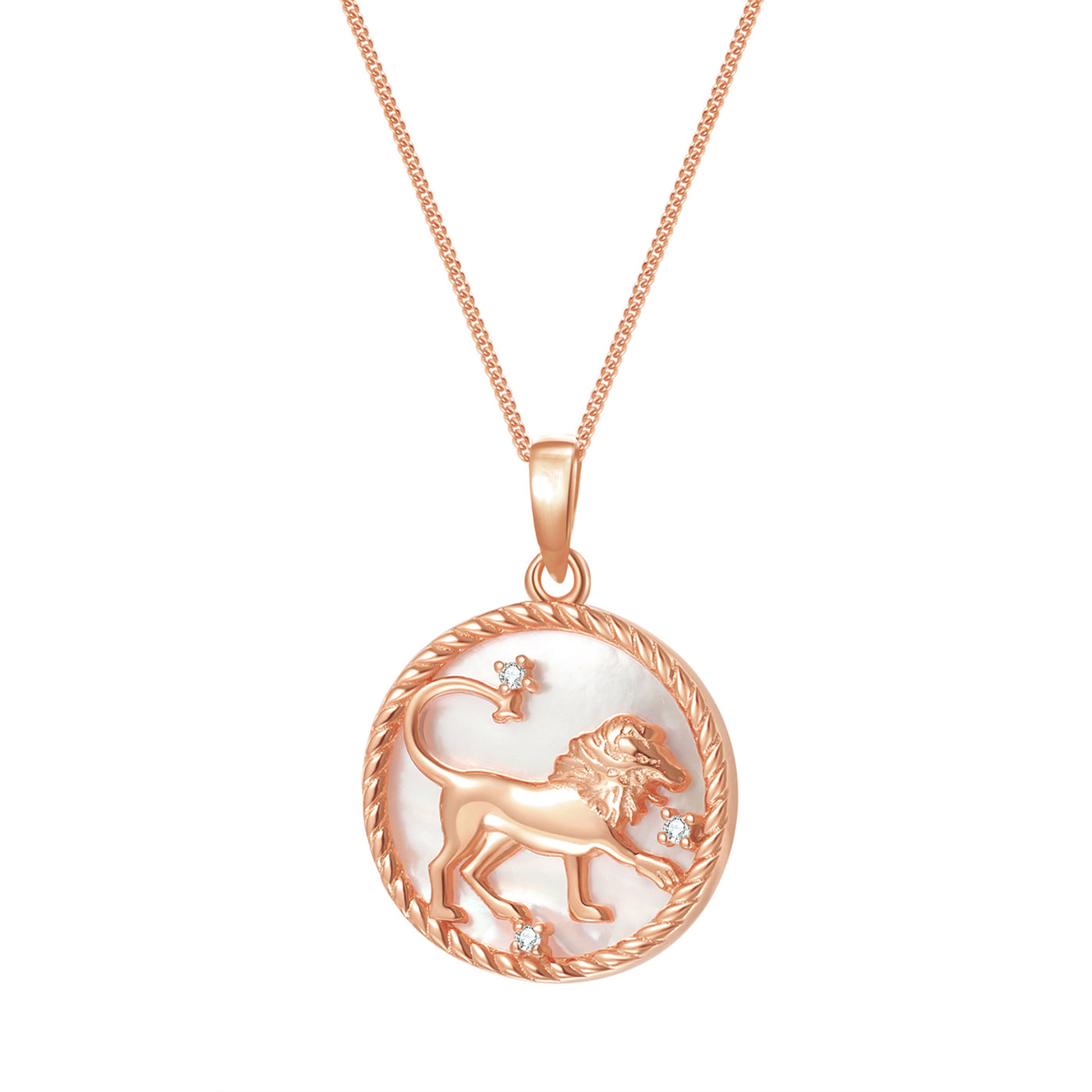 Leo Zodiac Pendant Necklace