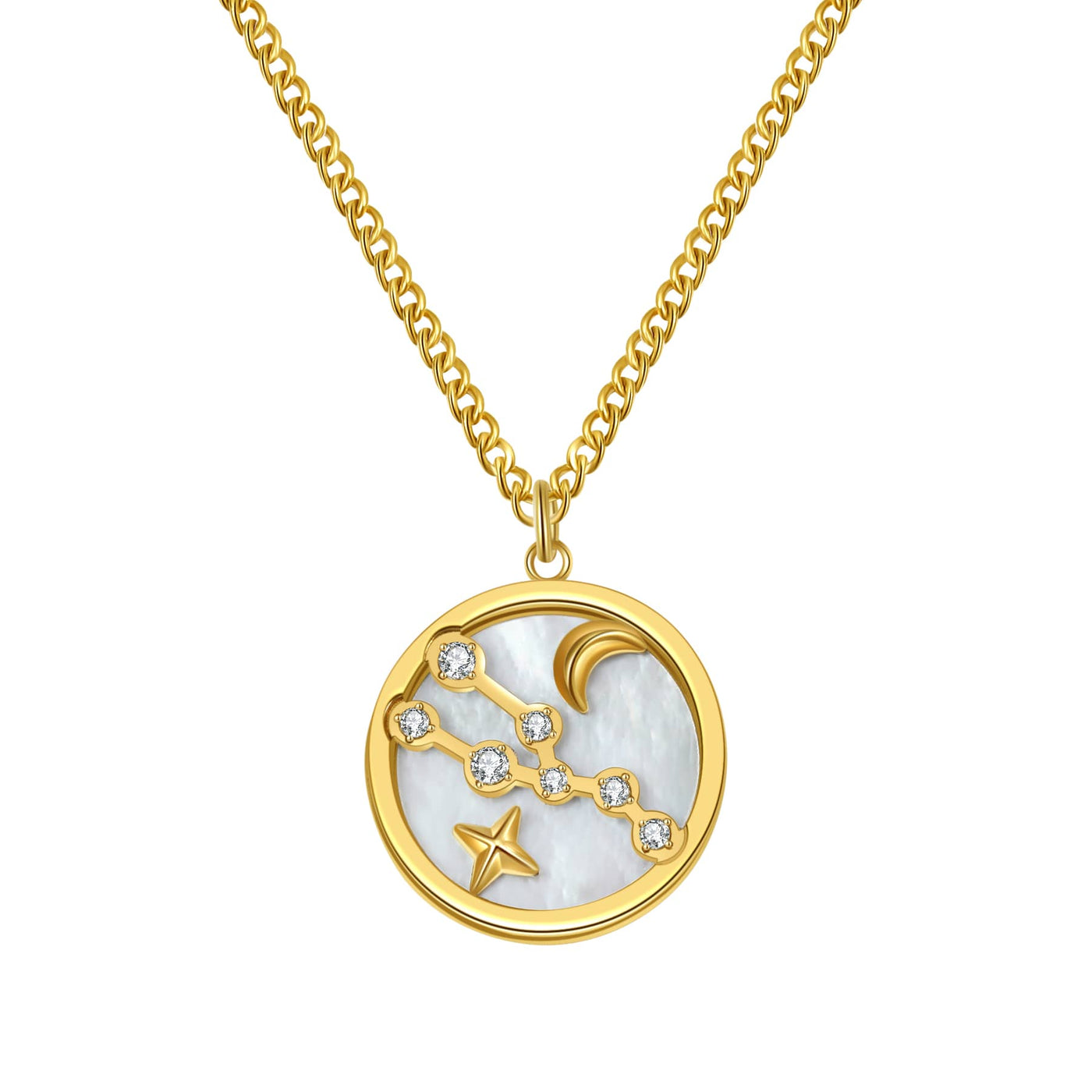 Taurus Star Constellation Necklace