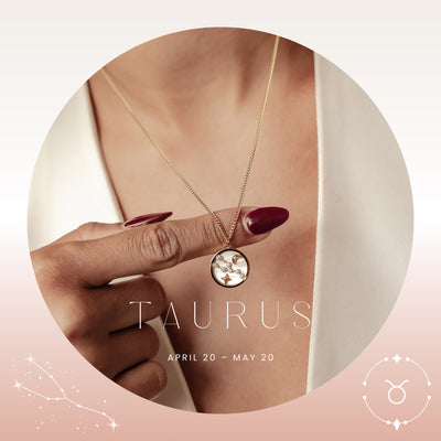 Taurus Star Constellation Necklace