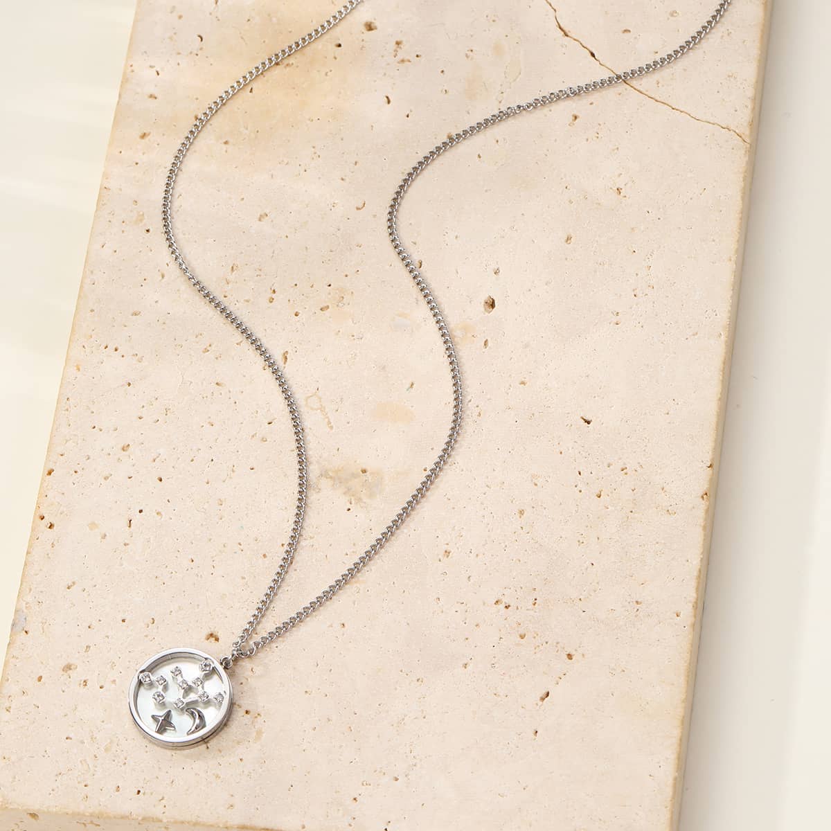 Virgo Star Constellation Necklace