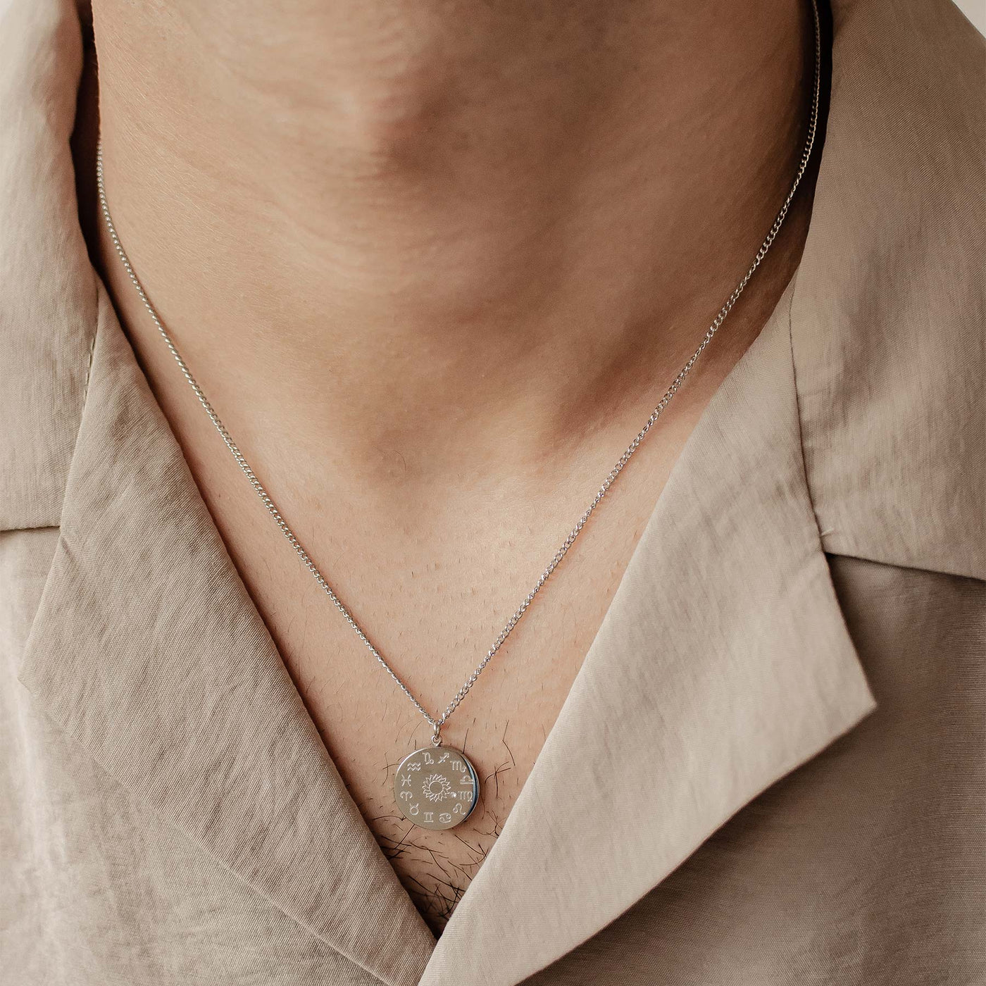 Collier Constellation Étoile Vierge