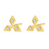 Blissful Stud Earrings 9K Gold