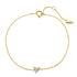 Trinity Bracelet 14K Gold