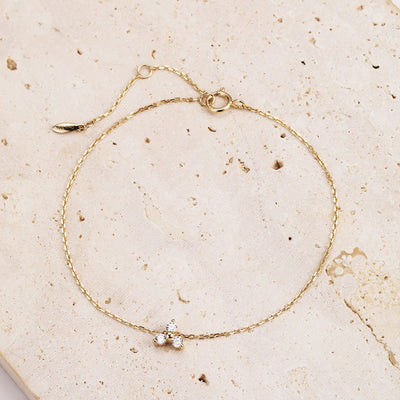 Trinität Armband aus 14K Gold