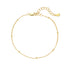 Bobble Chain Bracelet Sterling Silver Gold