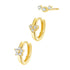 Ensemble Boucles d'Oreilles Bond Or Massif