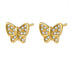 Butterfly Stud Earring Sterling Silver