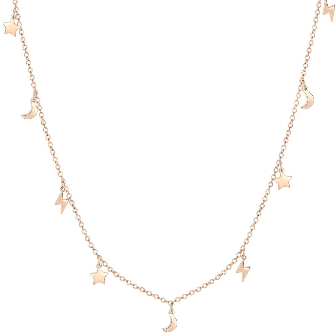 Celestial Inspiration Necklace Set in Rose Gold