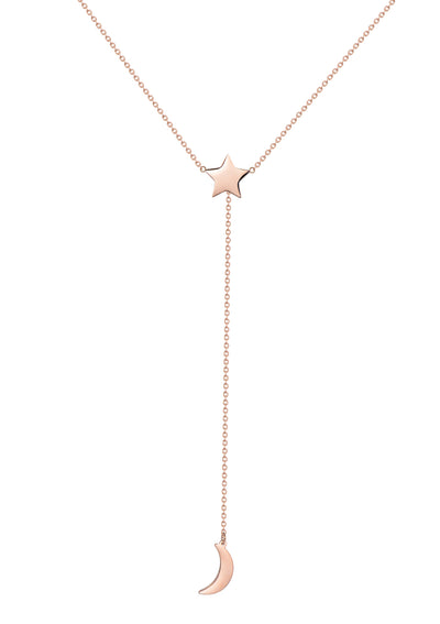 Ensemble Collier Inspiration Céleste en Or Rose