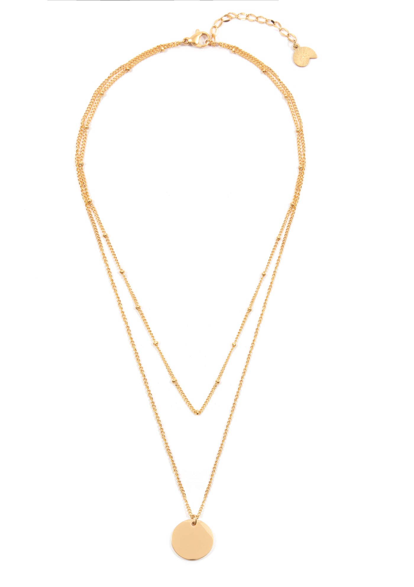 Circle Necklace Layering Set