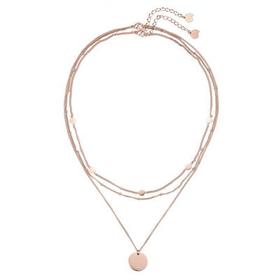 Circle Necklace Layering Set