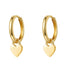 Compassion Hoop Earrings 14K Gold