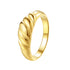 Croissant Ring in Gold