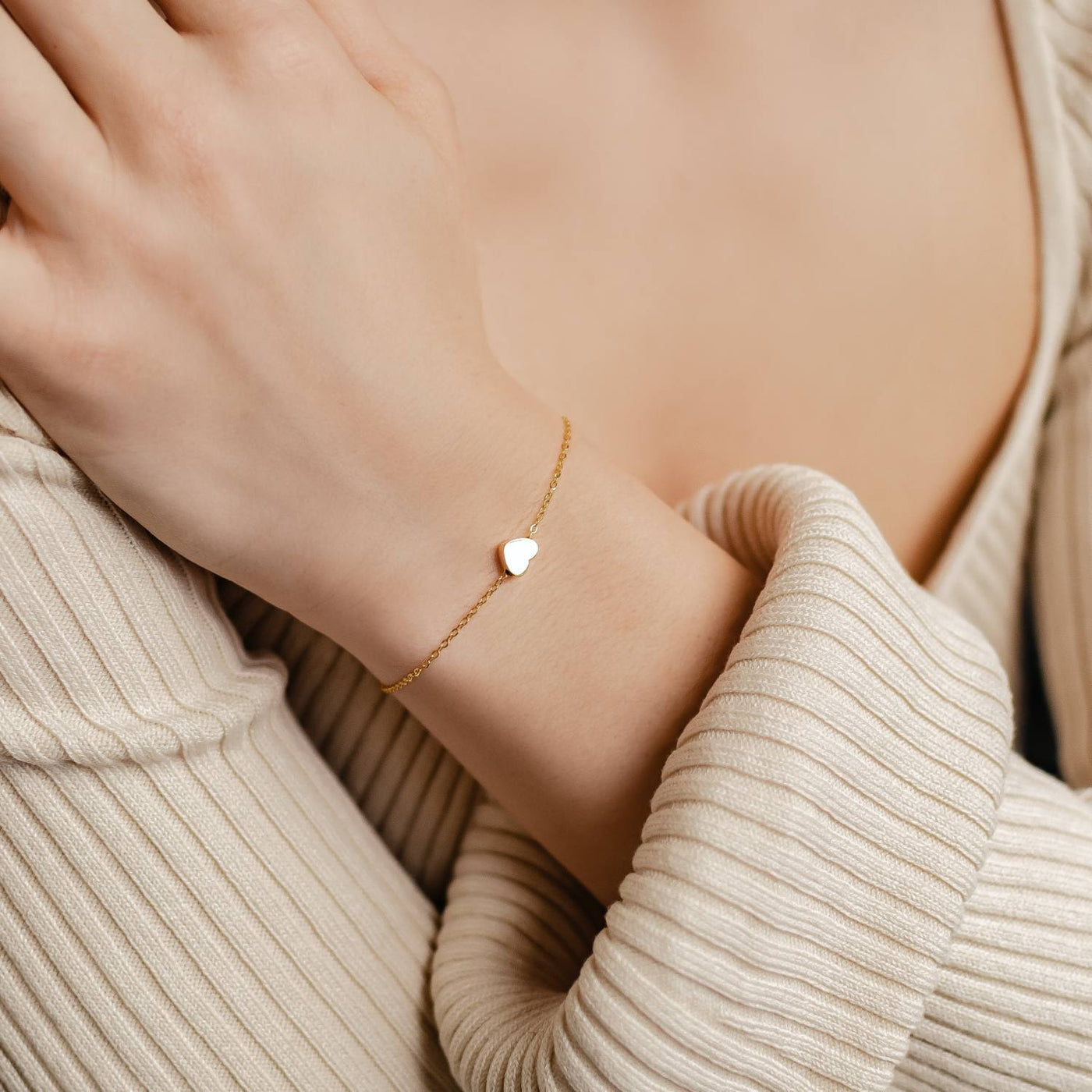 Dainty Heart Delicate Bracelet