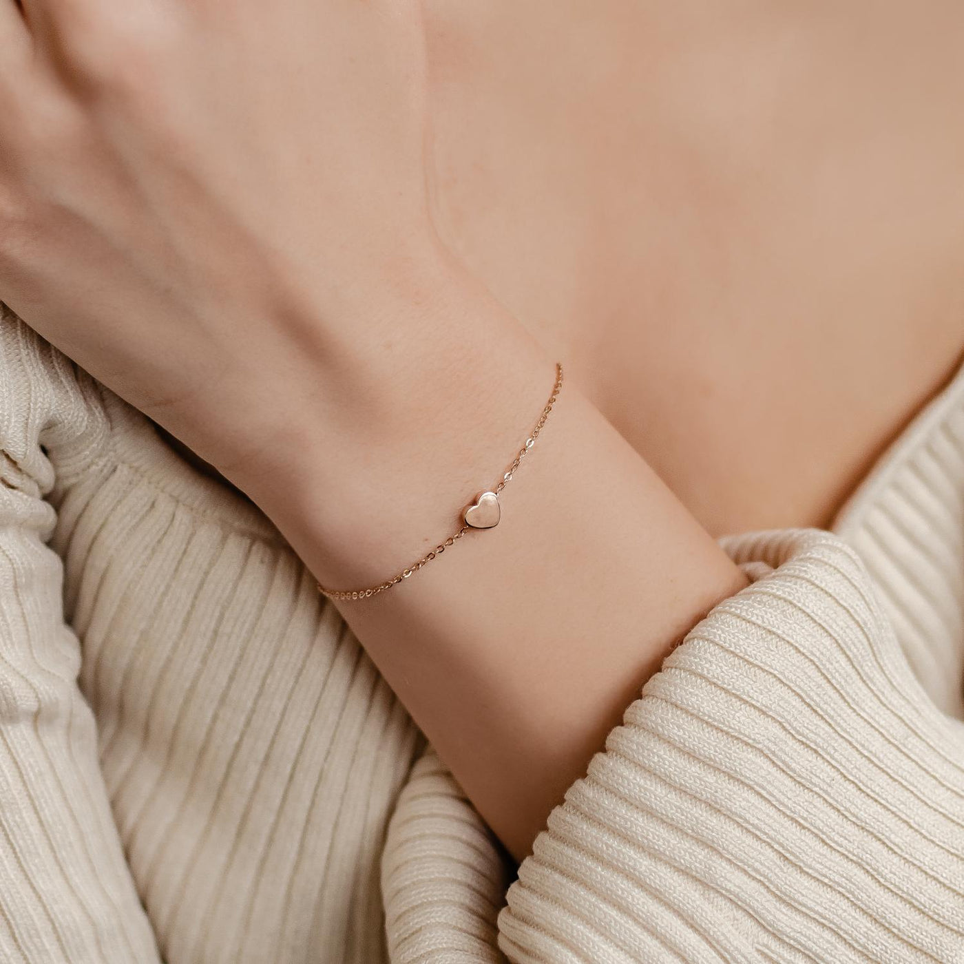 Dainty Heart Delicate Bracelet