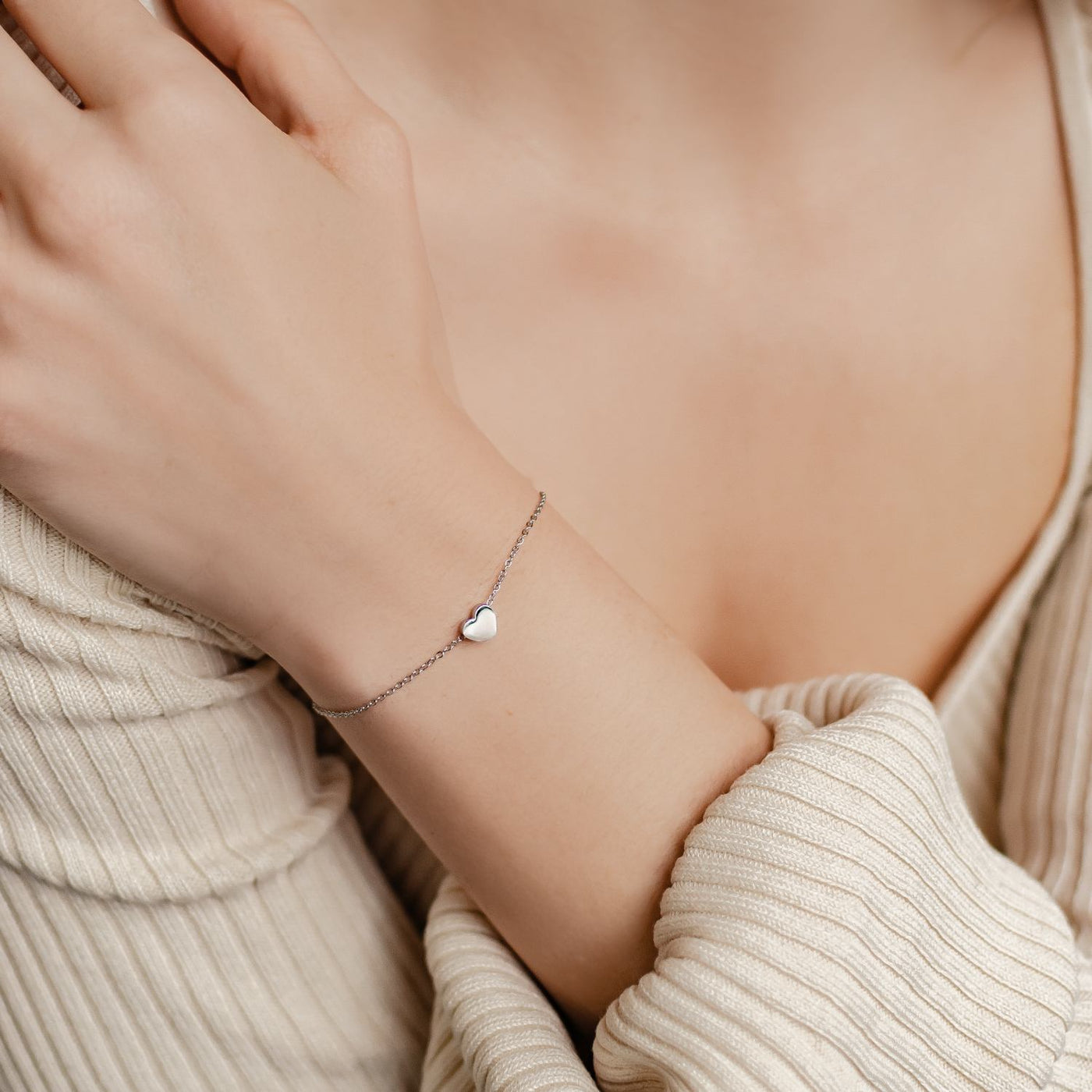 Dainty Heart Delicate Bracelet