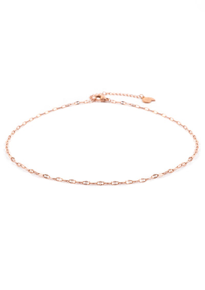 Delicate Choker Rose Gold