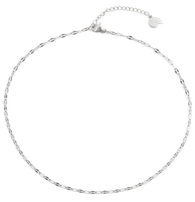 Choker Delicado en Plata