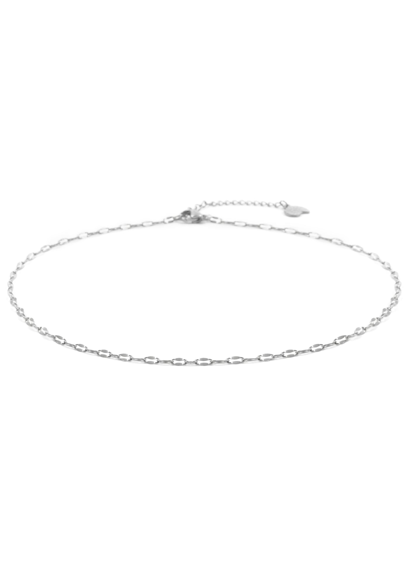 Délicat Collier Ras du Cou en Argent