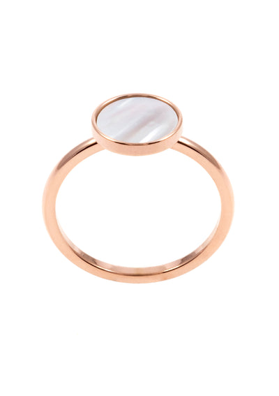 Delicate Circle Ring Rose Gold