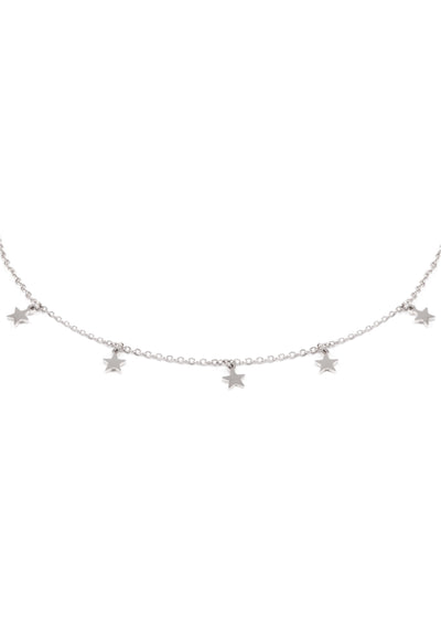 Collar Delicado con Estrella en Plata