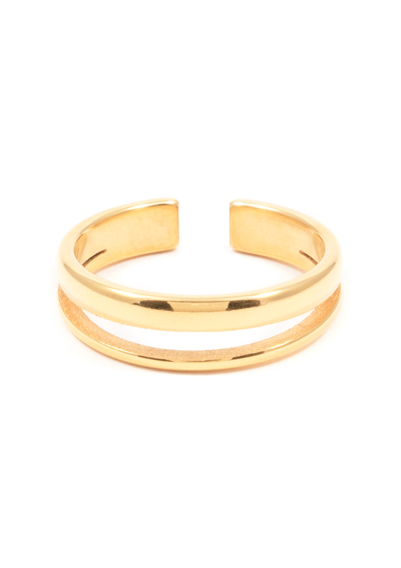 Double Band Simple Ring