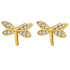 Dragonfly Stud Earring Sterling Silver