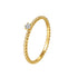 Anillo Diamante Amor Sin Fin en Oro Macizo 14K