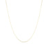 Fine Box Chain Necklace Sterling Silver Gold