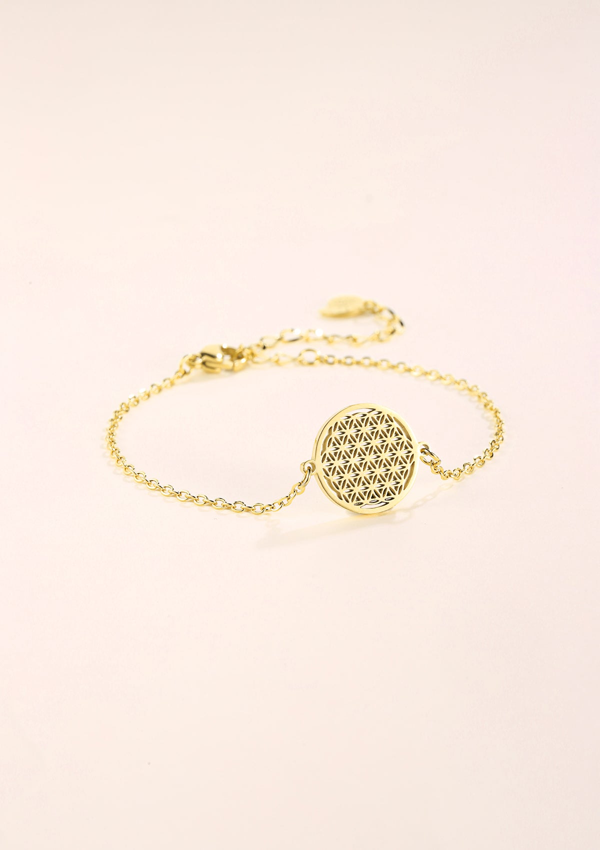 Armband Blume des Lebens Gold