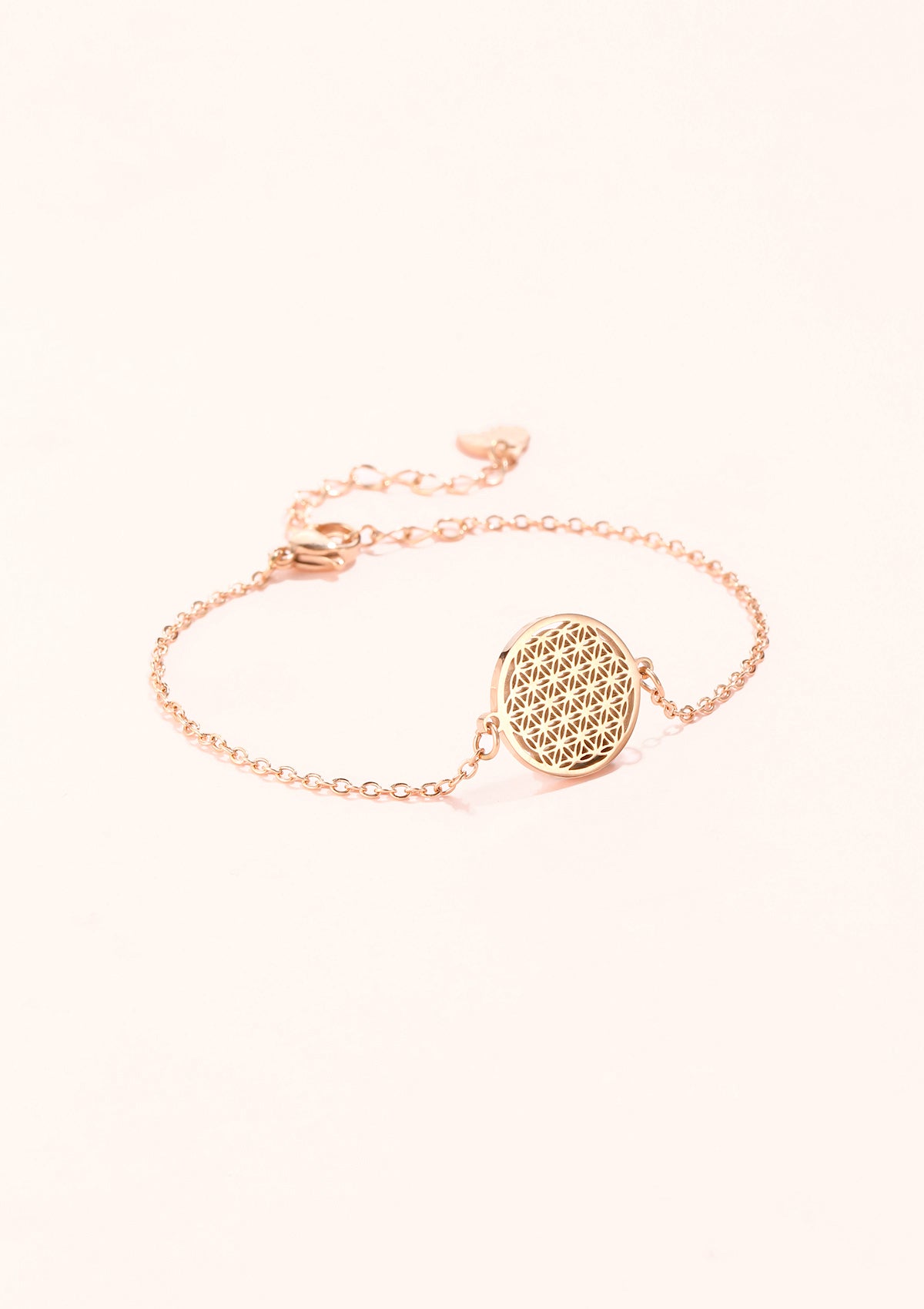 Flower of Life Bracelet Rose Gold