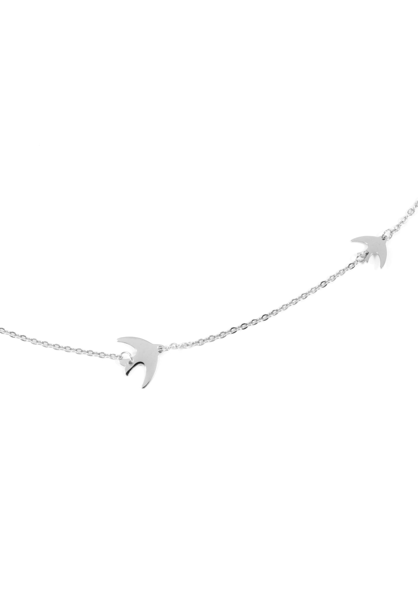 Collier Oiseaux Volants en Argent