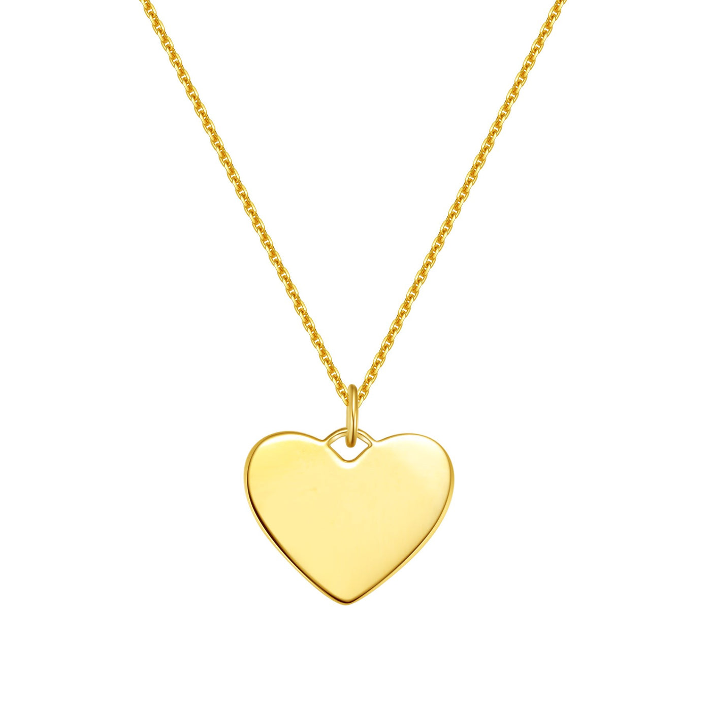 Collier Pendentif Forever en Or Massif 14 CT