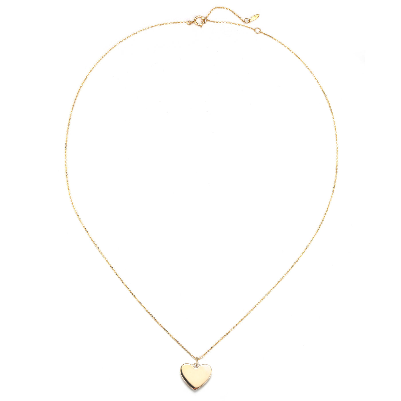 Collier Pendentif Forever en Or Massif 14 CT